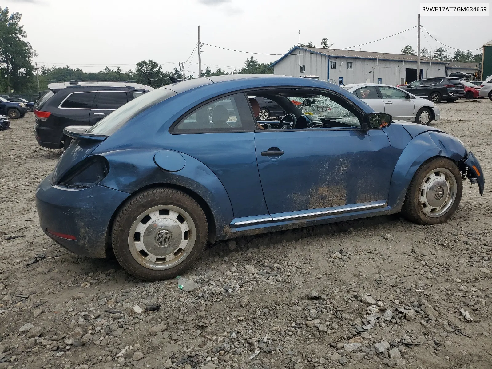 2016 Volkswagen Beetle 1.8T VIN: 3VWF17AT7GM634659 Lot: 66905174