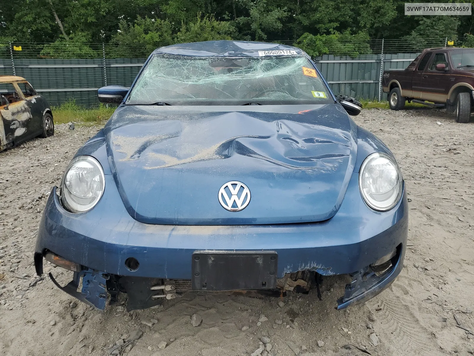 3VWF17AT7GM634659 2016 Volkswagen Beetle 1.8T