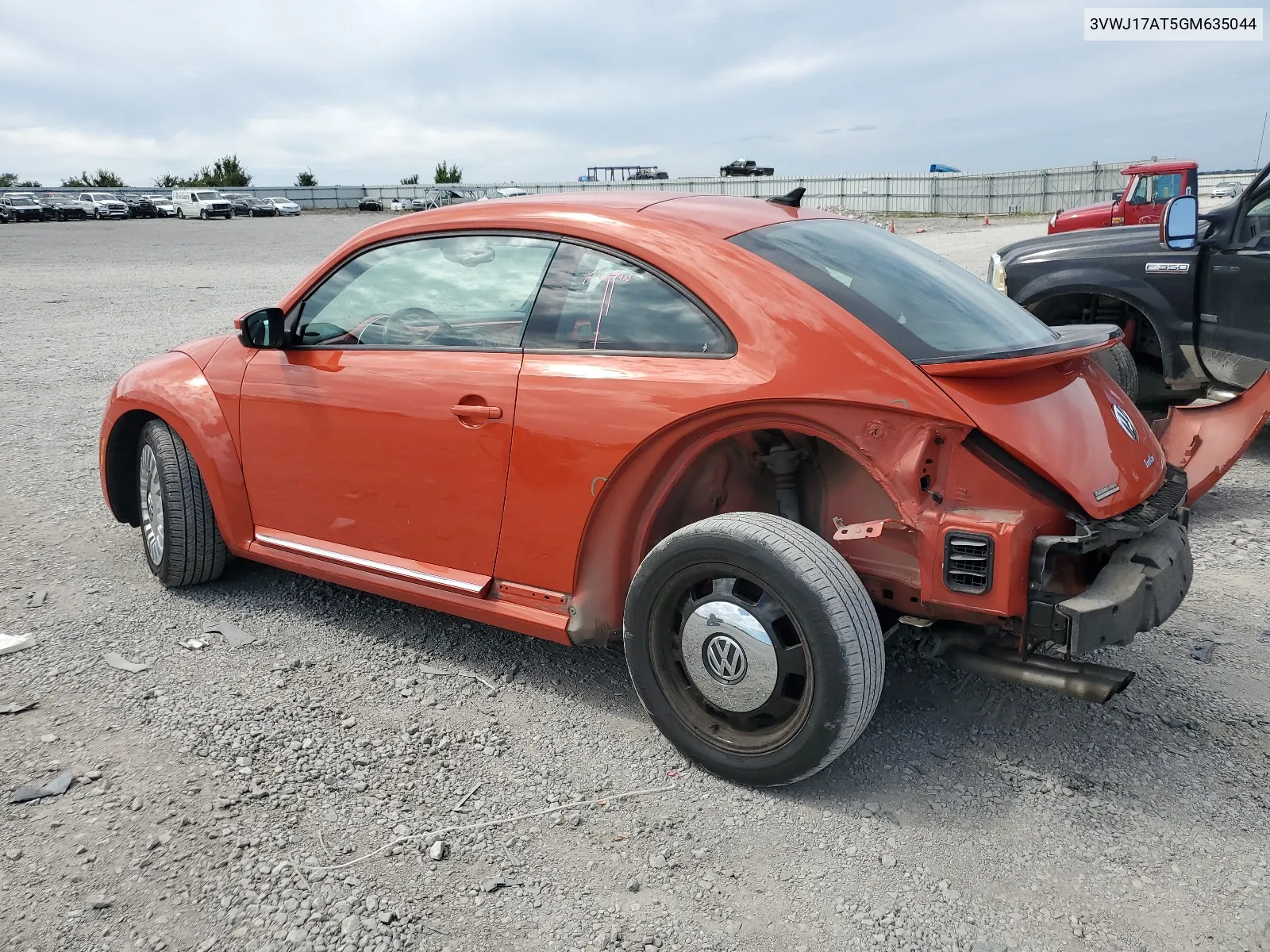 2016 Volkswagen Beetle Se VIN: 3VWJ17AT5GM635044 Lot: 68376554