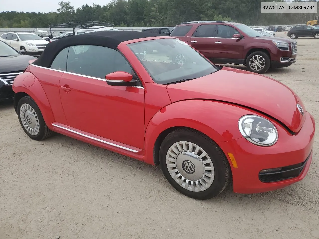 2016 Volkswagen Beetle S/Se VIN: 3VW517AT0GM809734 Lot: 69707714