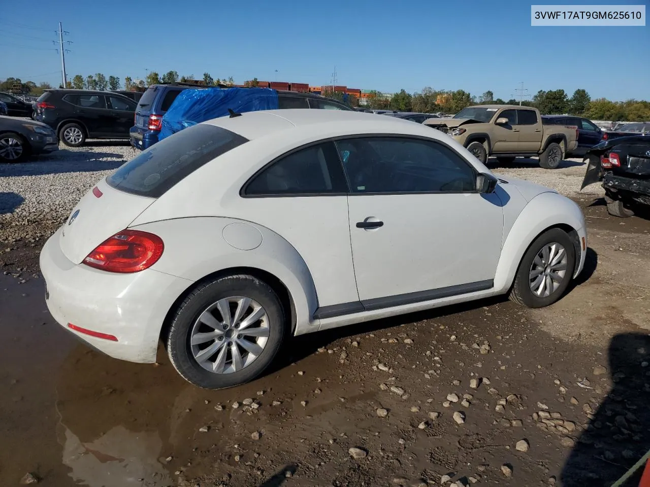 2016 Volkswagen Beetle 1.8T VIN: 3VWF17AT9GM625610 Lot: 72033374