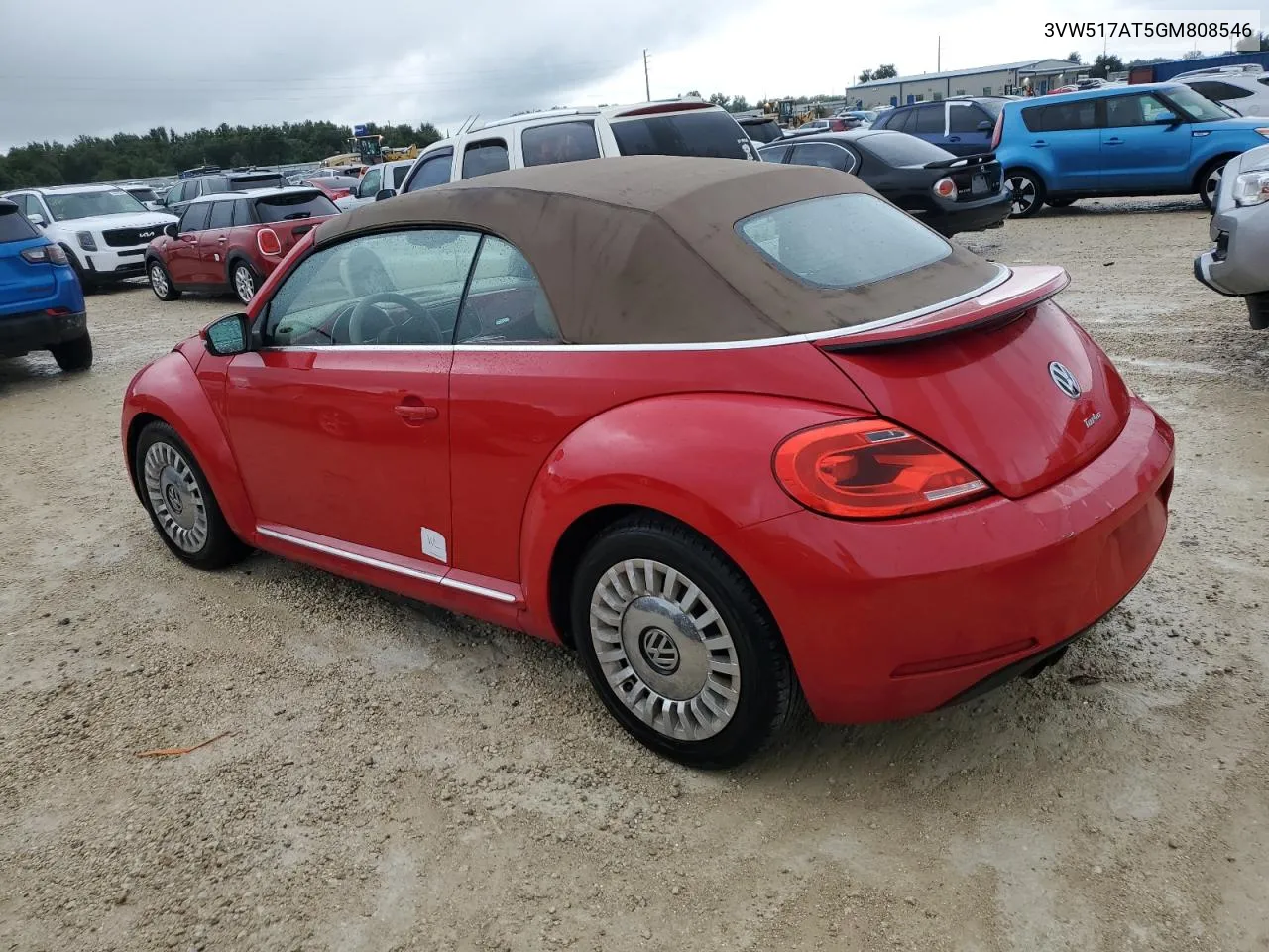 2016 Volkswagen Beetle S/Se VIN: 3VW517AT5GM808546 Lot: 74103974