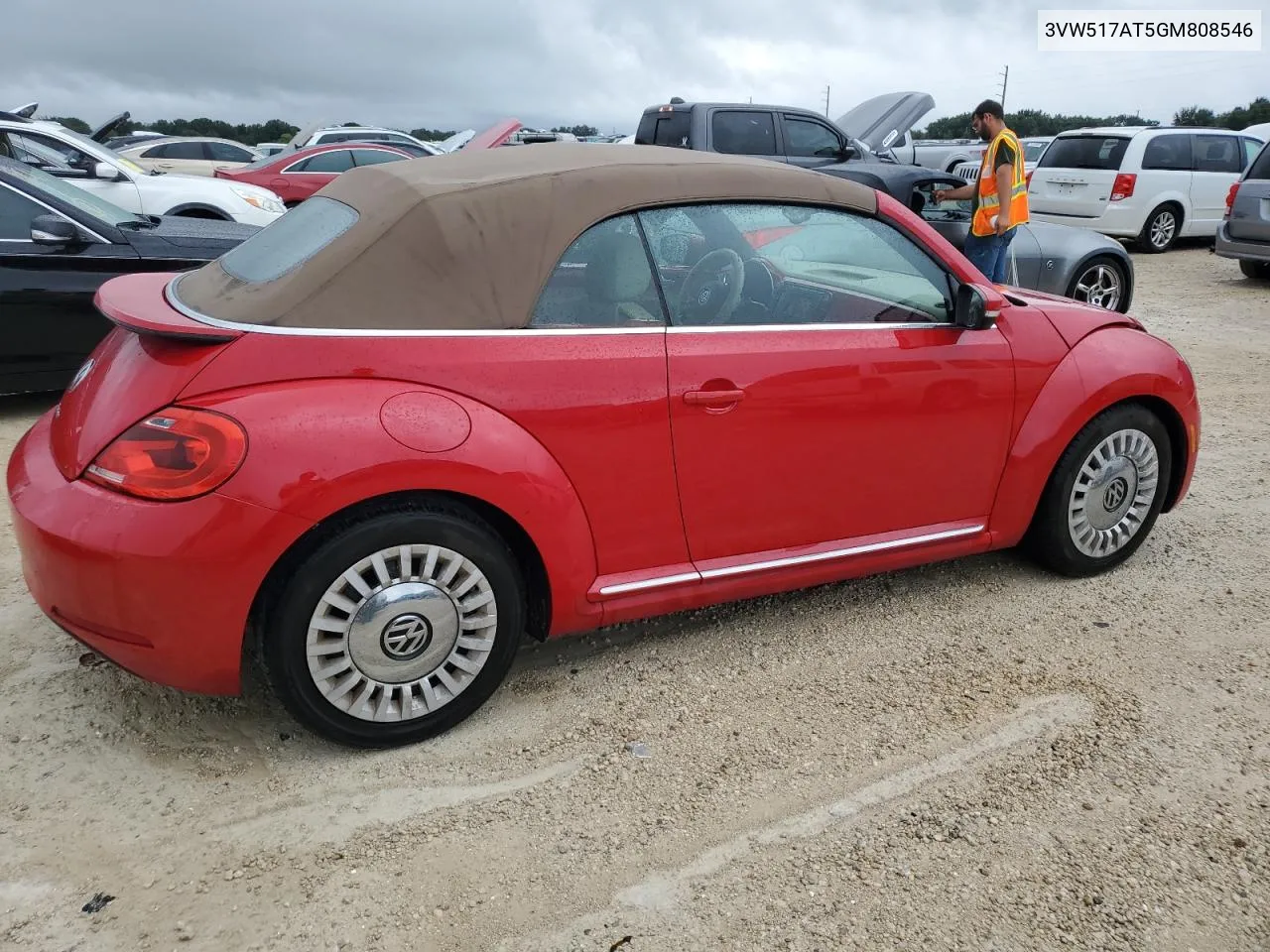 2016 Volkswagen Beetle S/Se VIN: 3VW517AT5GM808546 Lot: 74103974