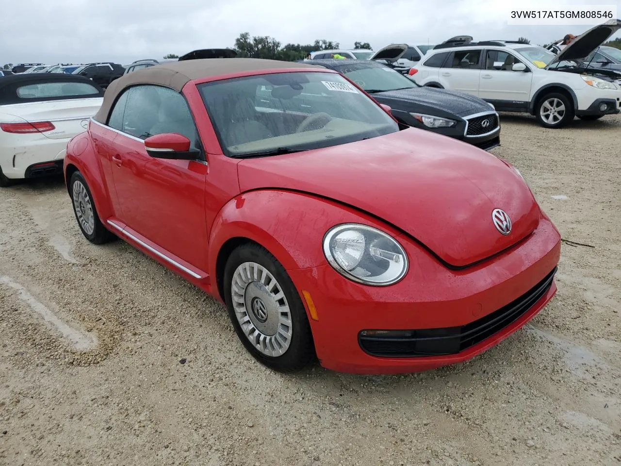 2016 Volkswagen Beetle S/Se VIN: 3VW517AT5GM808546 Lot: 74103974