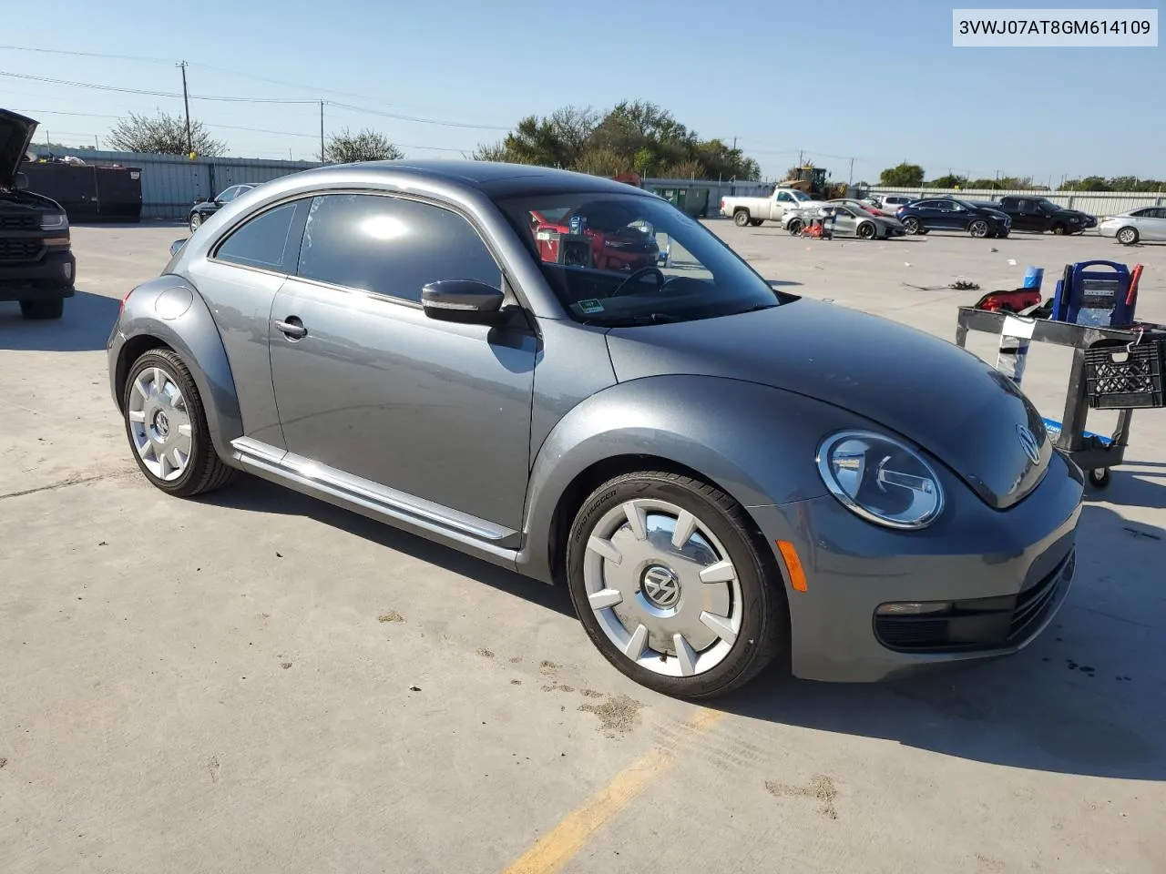 2016 Volkswagen Beetle Se VIN: 3VWJ07AT8GM614109 Lot: 74291914