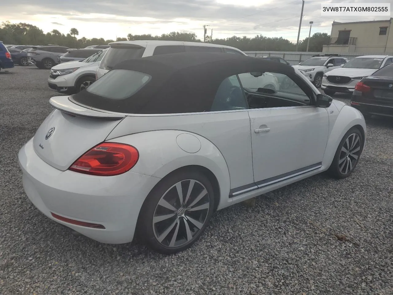 3VW8T7ATXGM802555 2016 Volkswagen Beetle R-Line