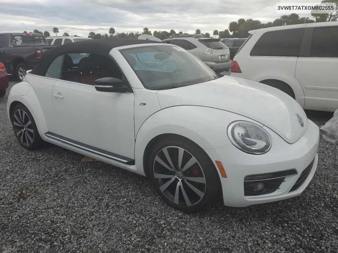 2016 Volkswagen Beetle R-Line VIN: 3VW8T7ATXGM802555 Lot: 74563384