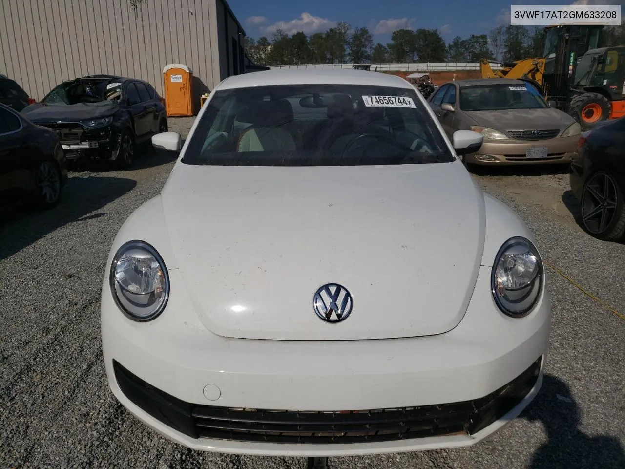 3VWF17AT2GM633208 2016 Volkswagen Beetle 1.8T