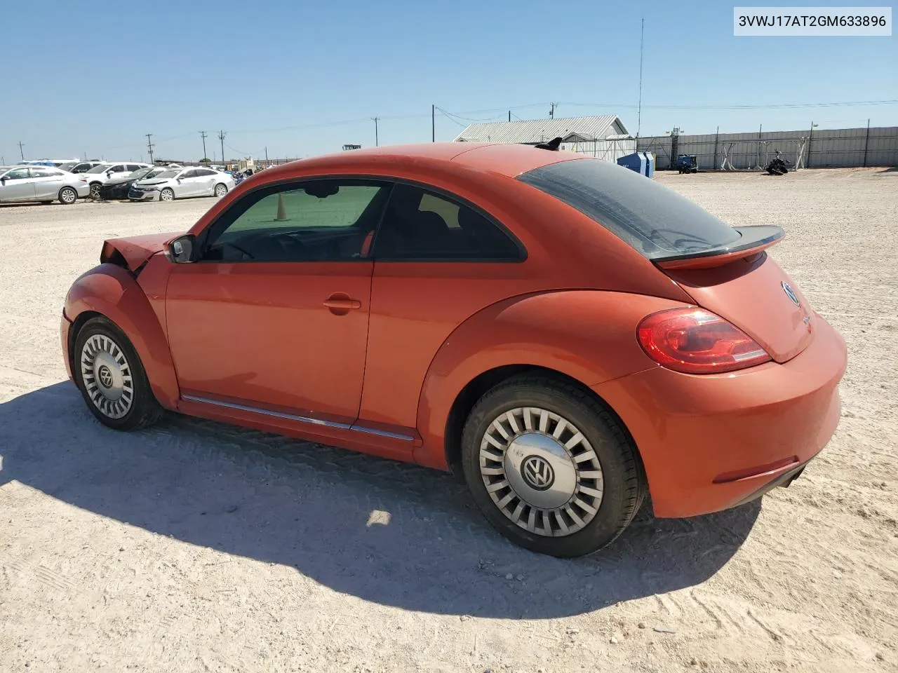 2016 Volkswagen Beetle Se VIN: 3VWJ17AT2GM633896 Lot: 74731554