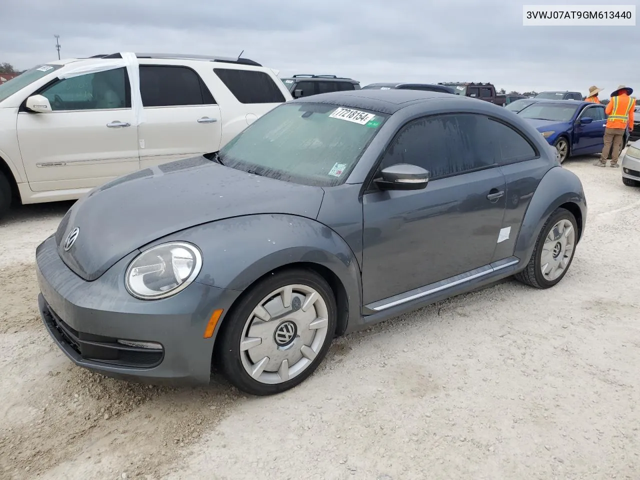 2016 Volkswagen Beetle Se VIN: 3VWJ07AT9GM613440 Lot: 77218154