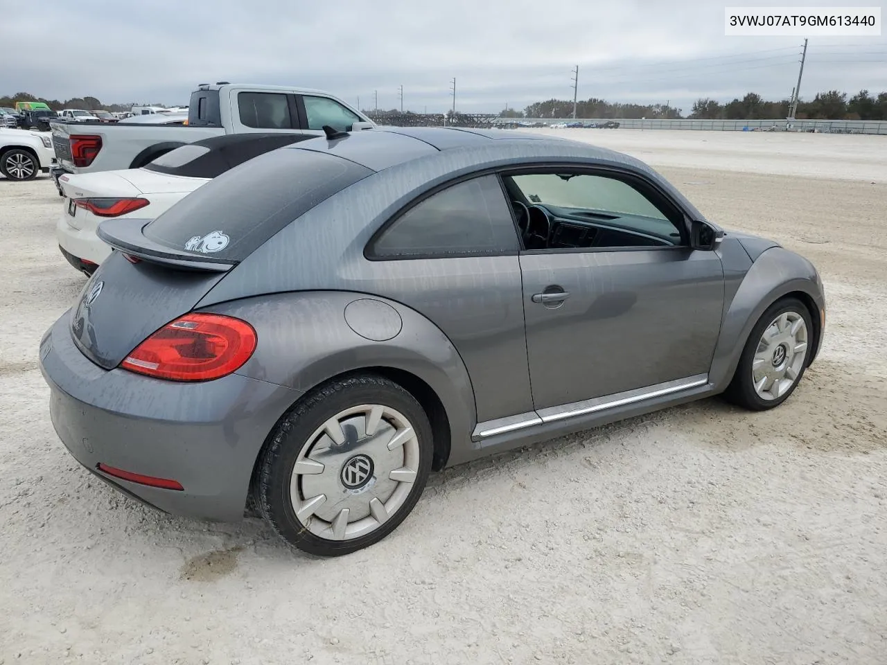 2016 Volkswagen Beetle Se VIN: 3VWJ07AT9GM613440 Lot: 77218154