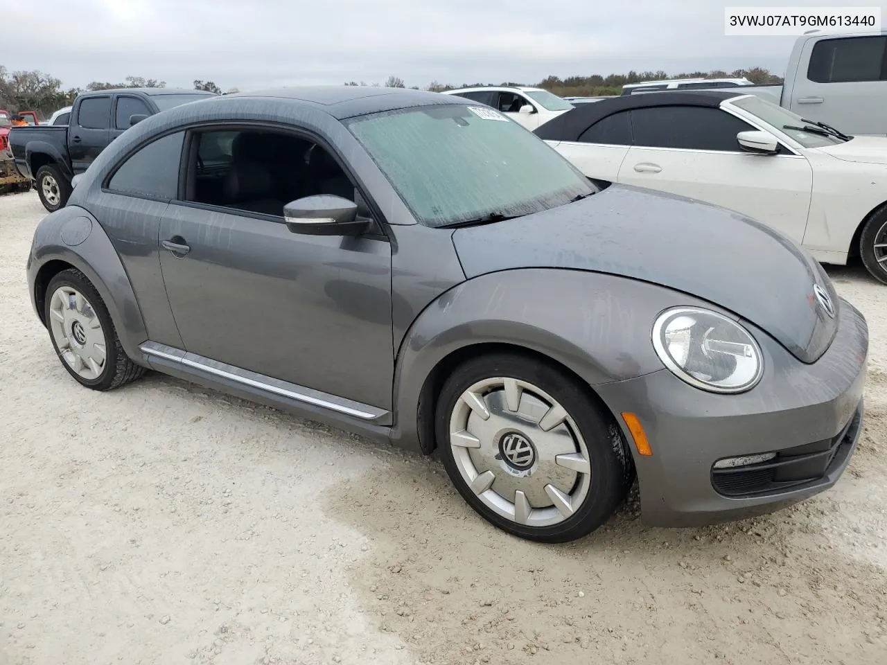 2016 Volkswagen Beetle Se VIN: 3VWJ07AT9GM613440 Lot: 77218154