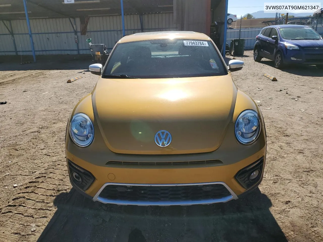 2016 Volkswagen Beetle Dune VIN: 3VWS07AT9GM621347 Lot: 77943784