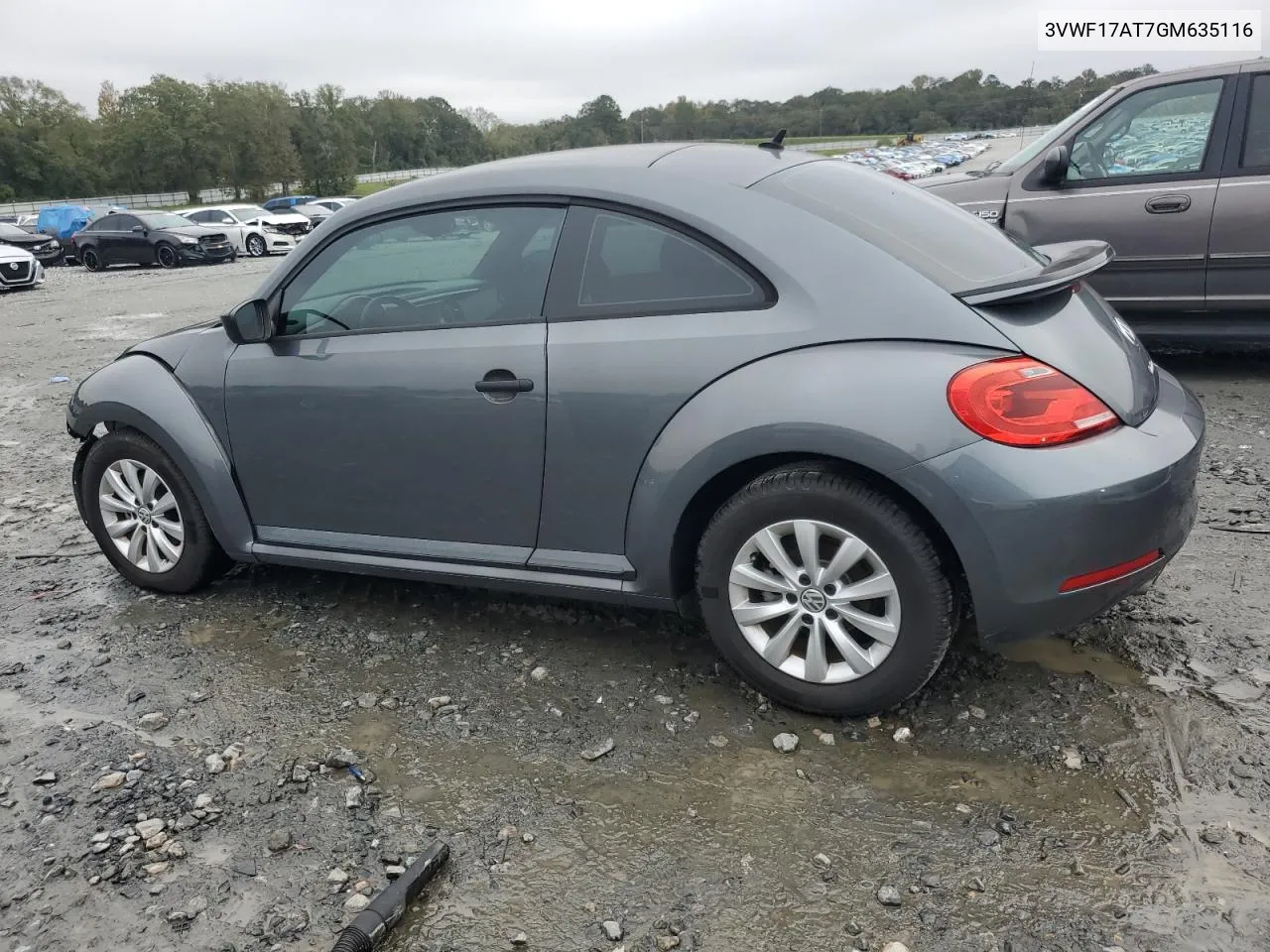 2016 Volkswagen Beetle 1.8T VIN: 3VWF17AT7GM635116 Lot: 79932854