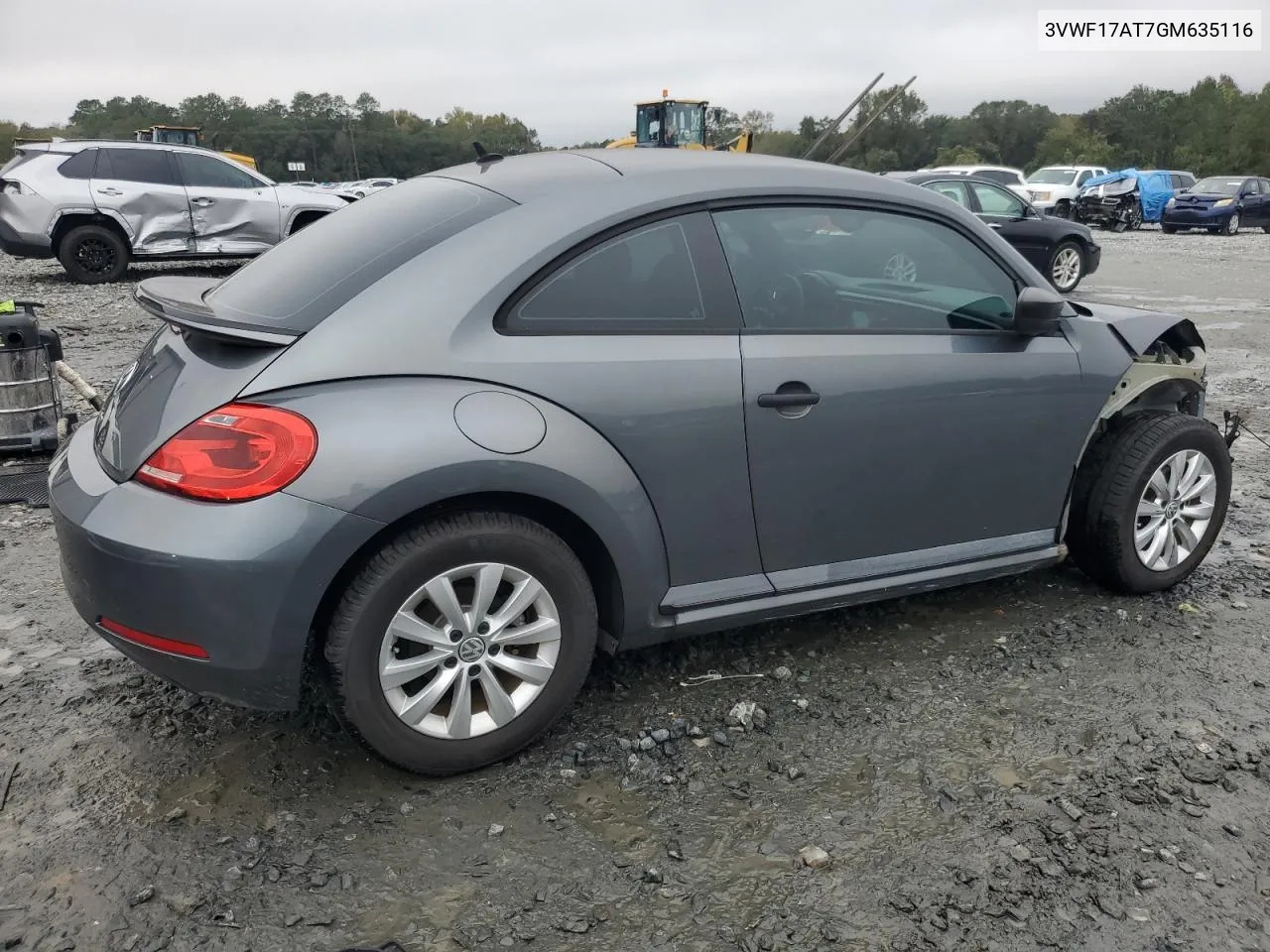 2016 Volkswagen Beetle 1.8T VIN: 3VWF17AT7GM635116 Lot: 79932854