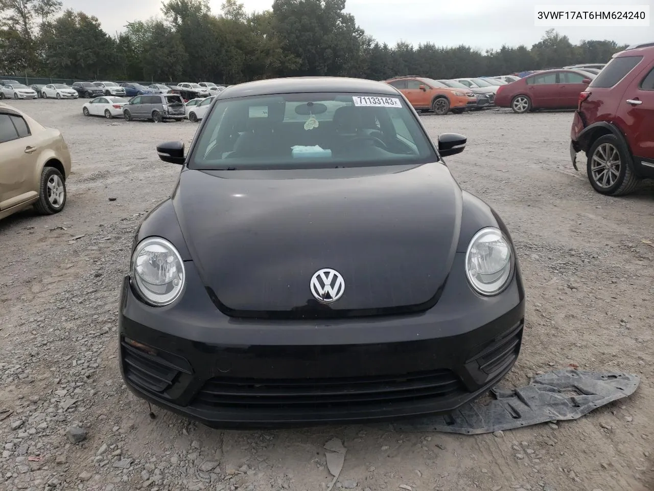 2017 Volkswagen Beetle 1.8T VIN: 3VWF17AT6HM624240 Lot: 48235774