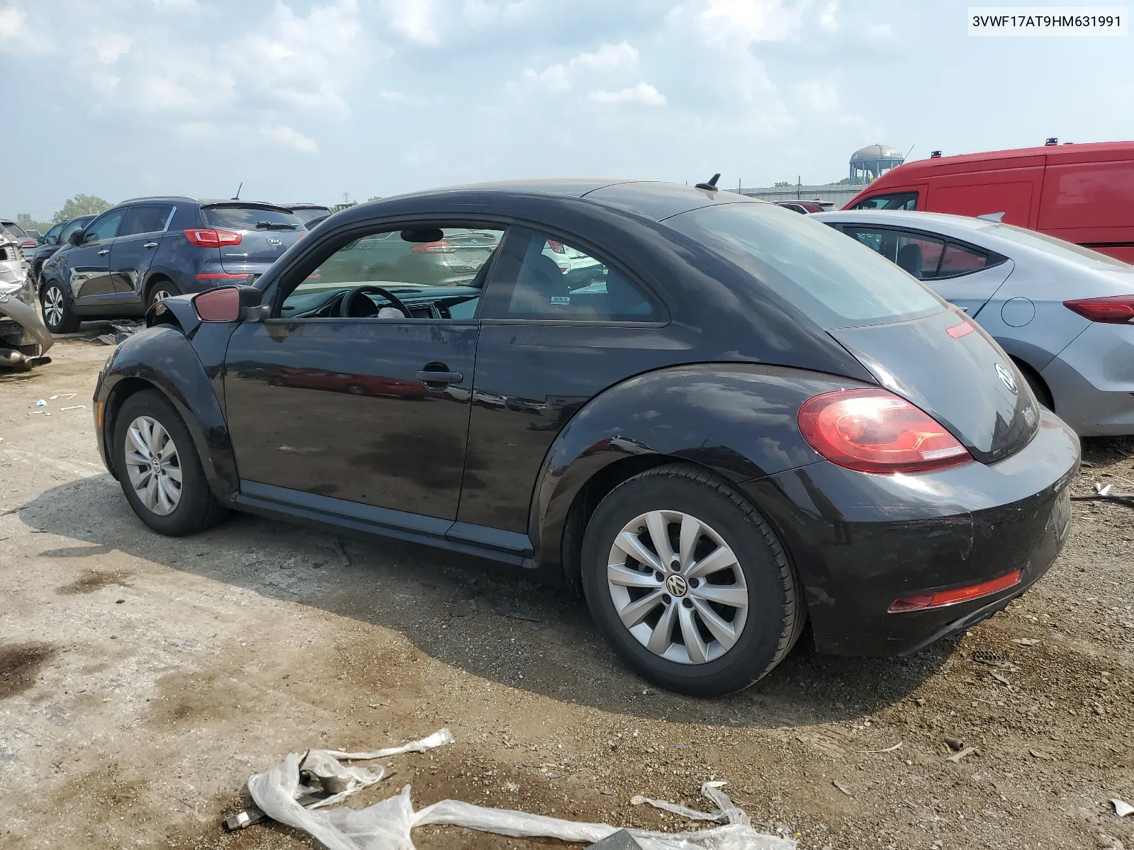 2017 Volkswagen Beetle 1.8T VIN: 3VWF17AT9HM631991 Lot: 64106484