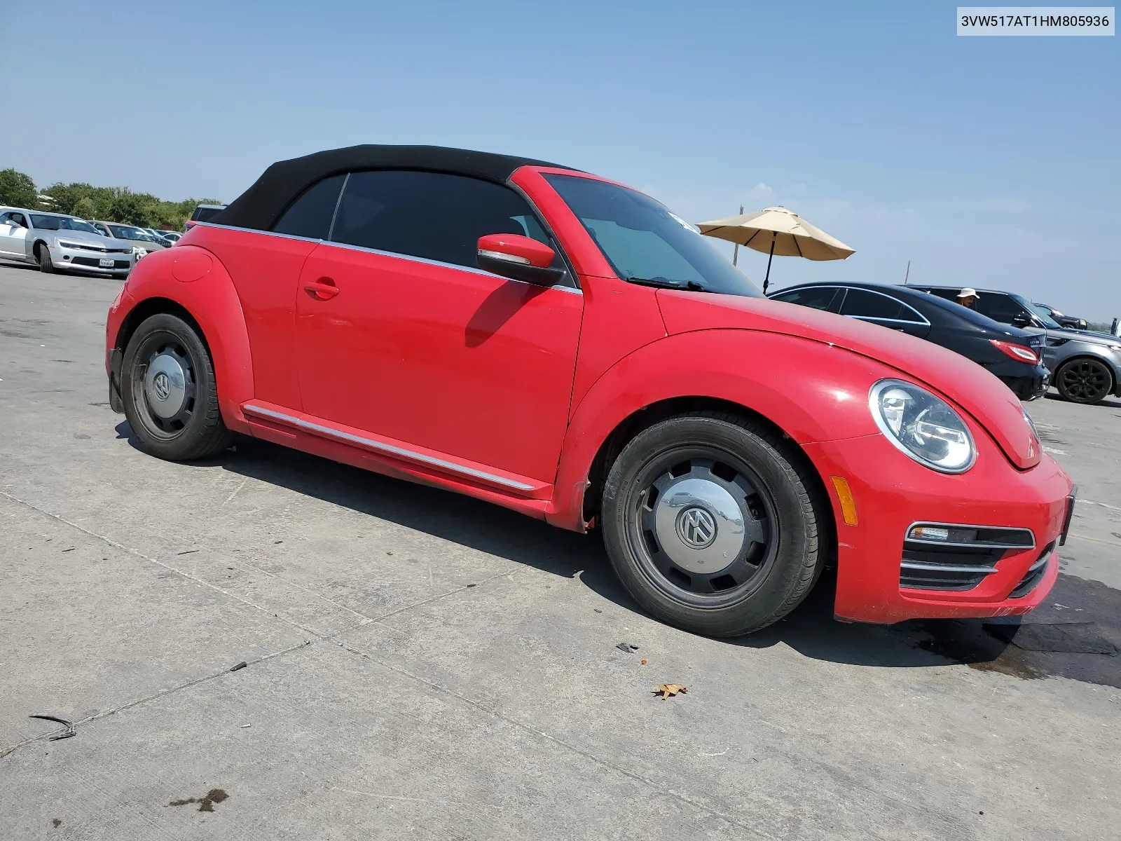 3VW517AT1HM805936 2017 Volkswagen Beetle S/Se