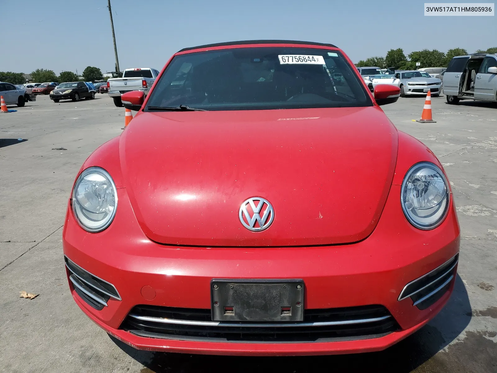 2017 Volkswagen Beetle S/Se VIN: 3VW517AT1HM805936 Lot: 68326204