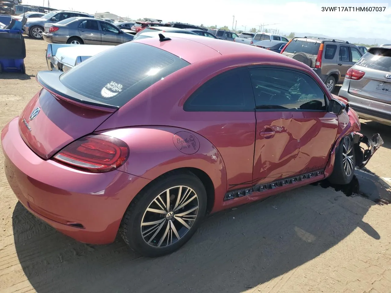 3VWF17AT1HM607037 2017 Volkswagen Beetle 1.8T