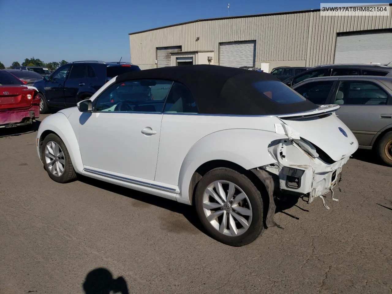 3VW517AT8HM821504 2017 Volkswagen Beetle S/Se