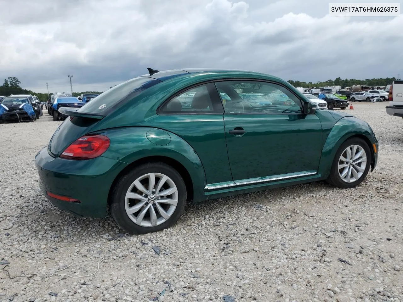 2017 Volkswagen Beetle 1.8T VIN: 3VWF17AT6HM626375 Lot: 69957894