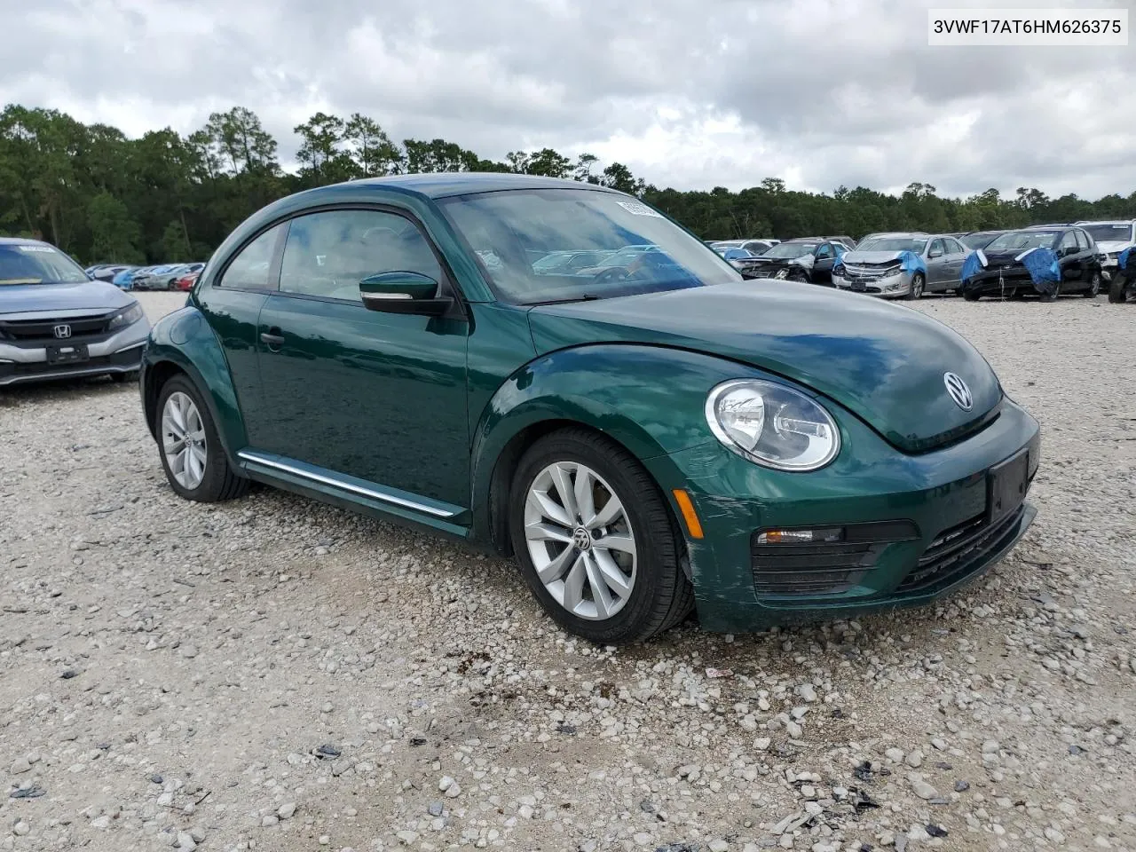 2017 Volkswagen Beetle 1.8T VIN: 3VWF17AT6HM626375 Lot: 69957894