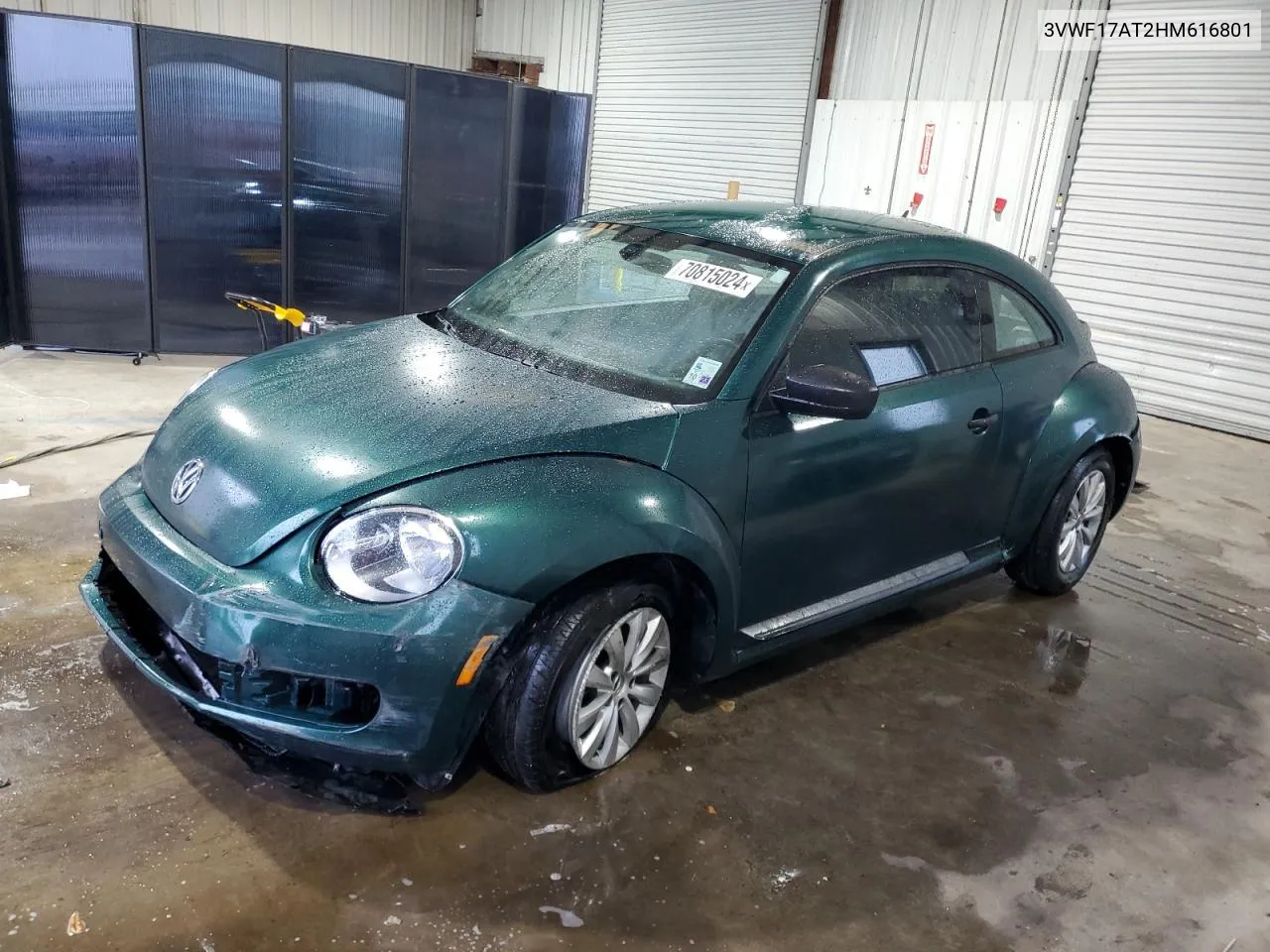 2017 Volkswagen Beetle 1.8T VIN: 3VWF17AT2HM616801 Lot: 70815024