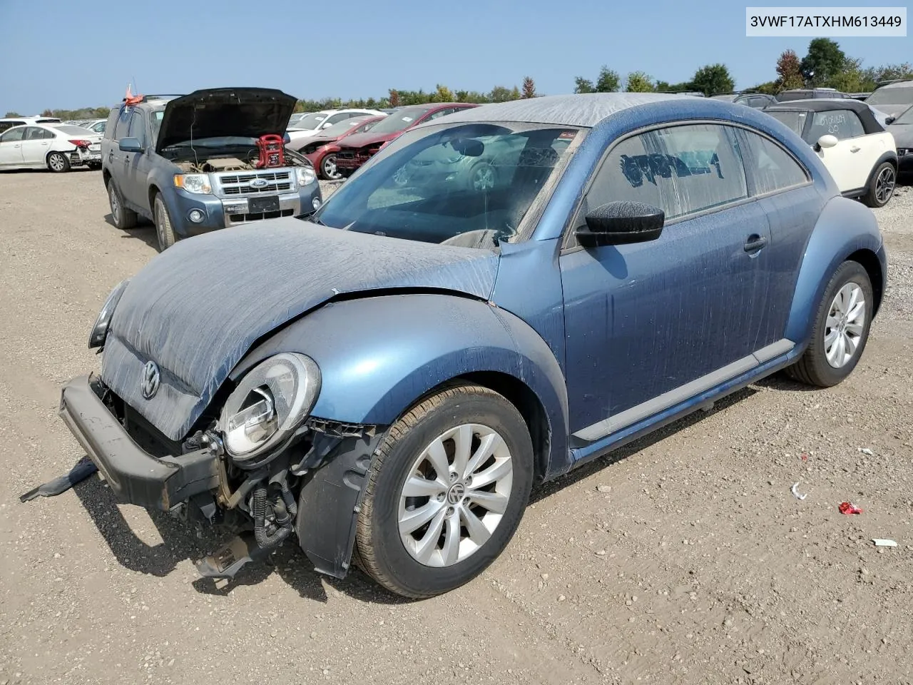 2017 Volkswagen Beetle 1.8T VIN: 3VWF17ATXHM613449 Lot: 72195334