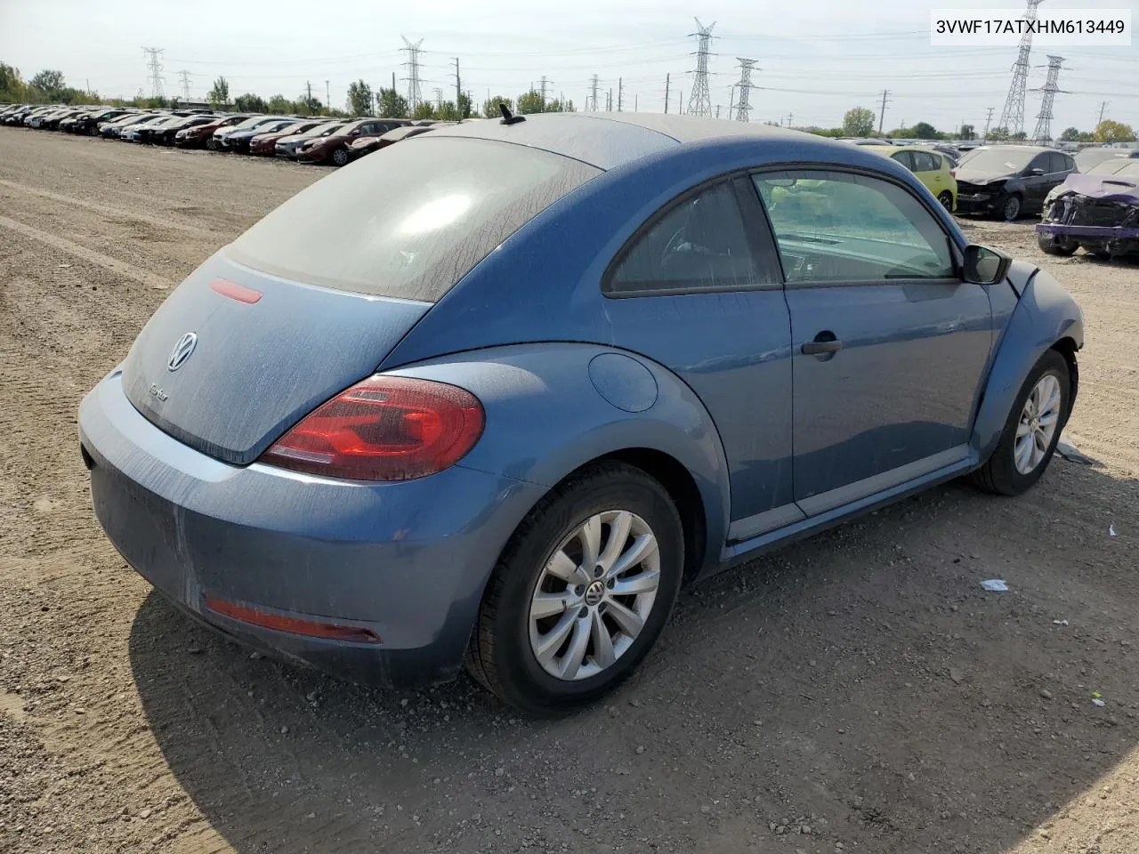 2017 Volkswagen Beetle 1.8T VIN: 3VWF17ATXHM613449 Lot: 72195334