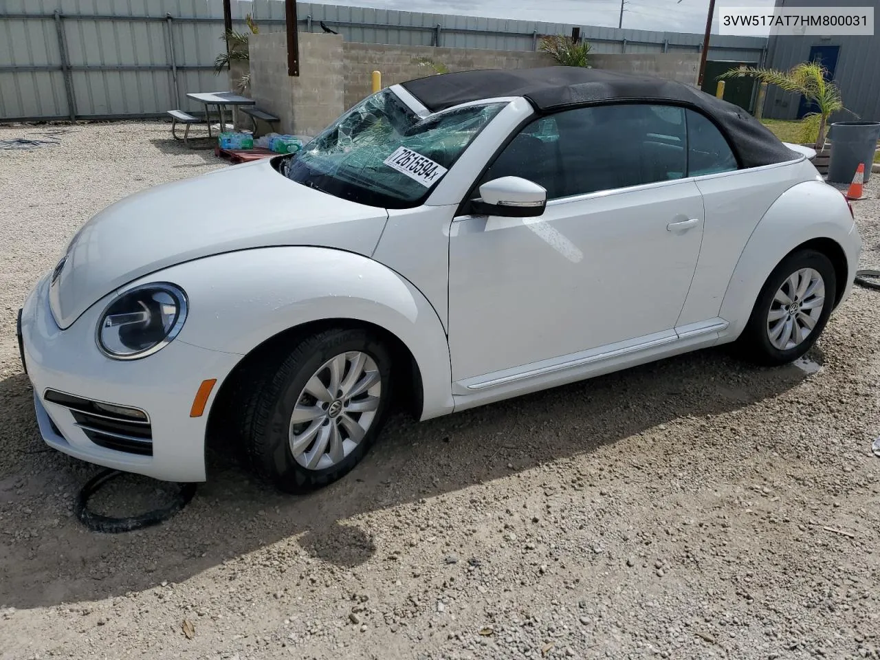 2017 Volkswagen Beetle S/Se VIN: 3VW517AT7HM800031 Lot: 72615594