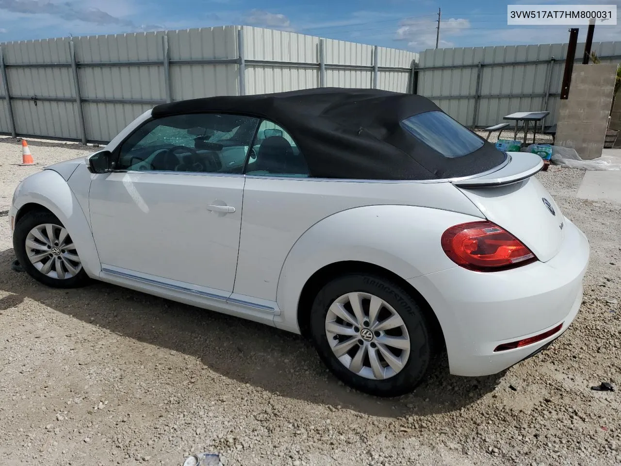 2017 Volkswagen Beetle S/Se VIN: 3VW517AT7HM800031 Lot: 72615594