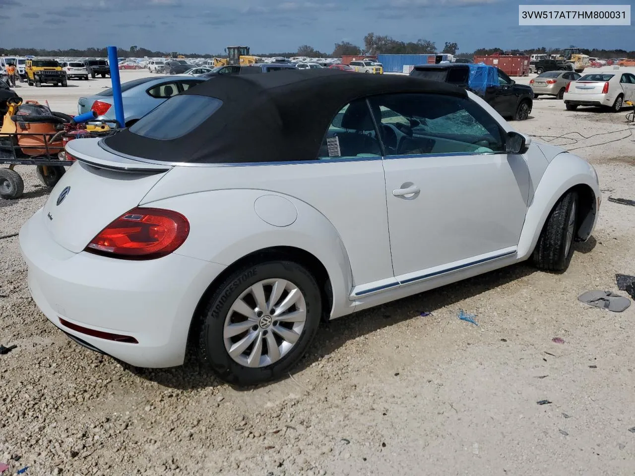 2017 Volkswagen Beetle S/Se VIN: 3VW517AT7HM800031 Lot: 72615594