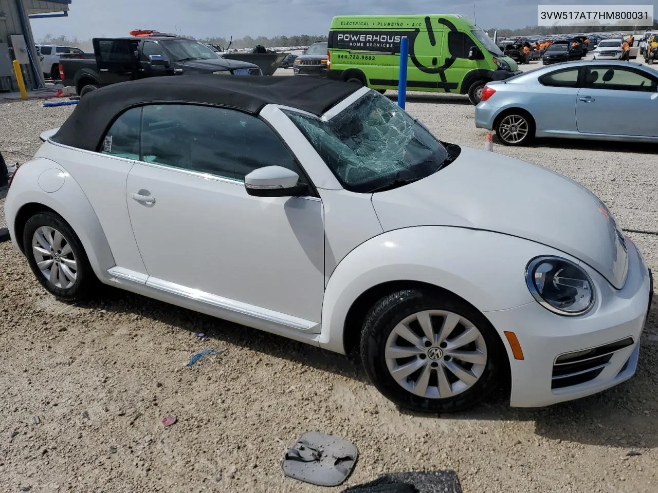 2017 Volkswagen Beetle S/Se VIN: 3VW517AT7HM800031 Lot: 72615594