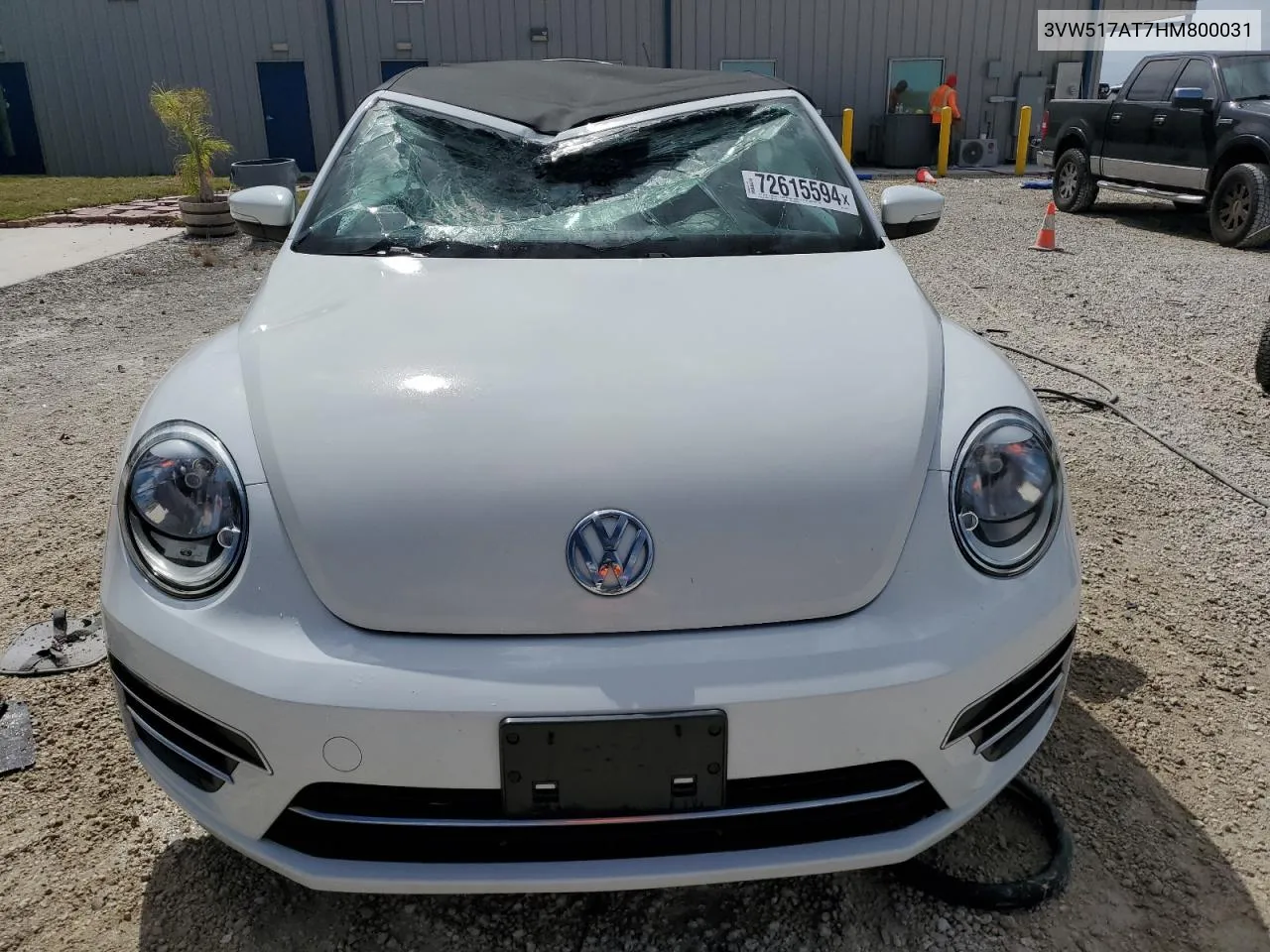 2017 Volkswagen Beetle S/Se VIN: 3VW517AT7HM800031 Lot: 72615594