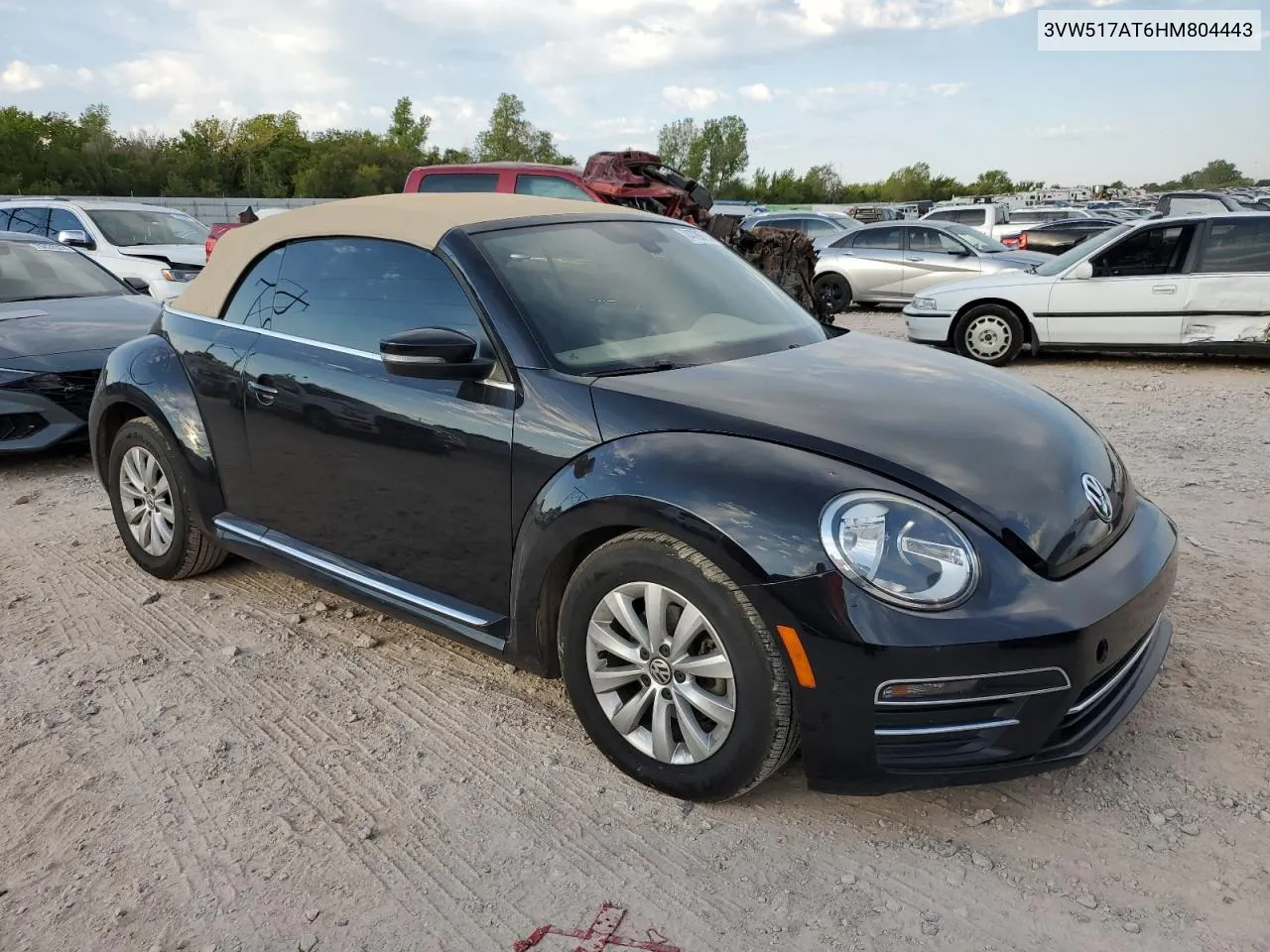 2017 Volkswagen Beetle S/Se VIN: 3VW517AT6HM804443 Lot: 74788794