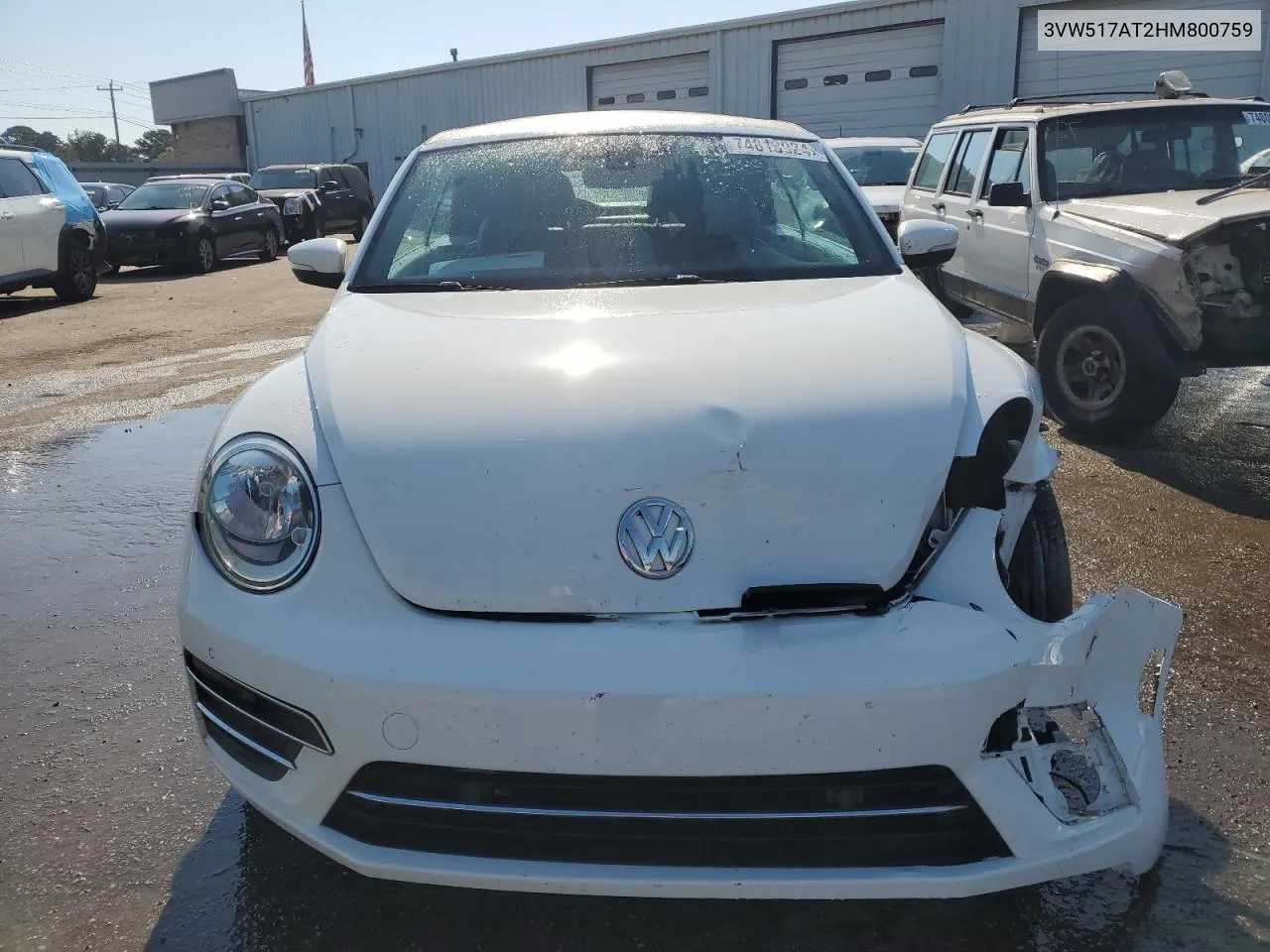 2017 Volkswagen Beetle S/Se VIN: 3VW517AT2HM800759 Lot: 74813924