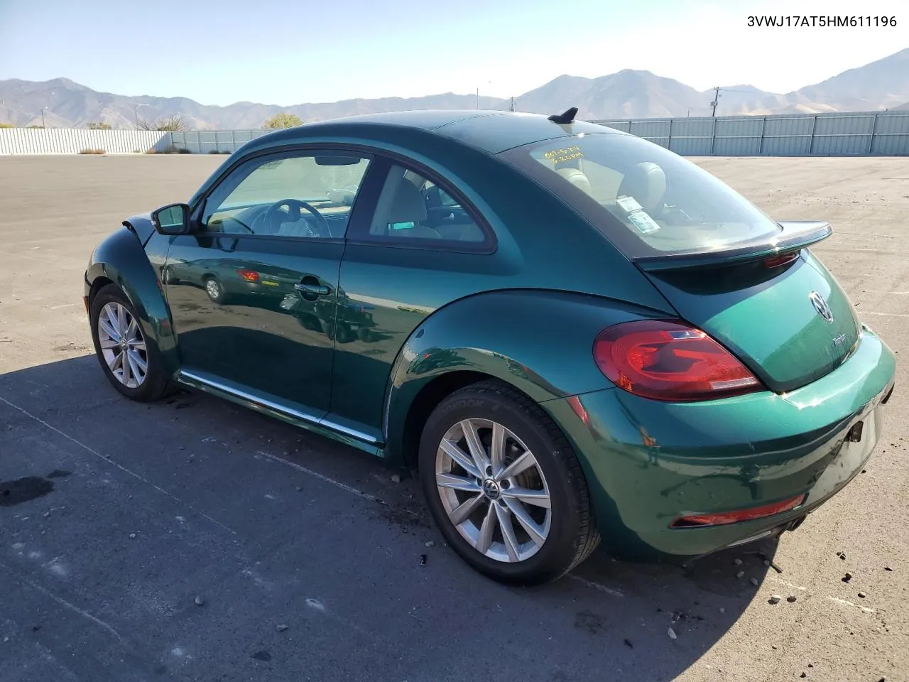 2017 Volkswagen Beetle Se VIN: 3VWJ17AT5HM611196 Lot: 75110544