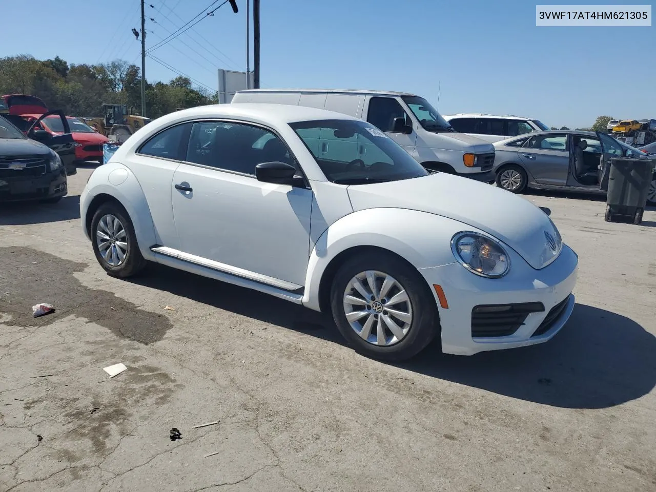 2017 Volkswagen Beetle 1.8T VIN: 3VWF17AT4HM621305 Lot: 75747694