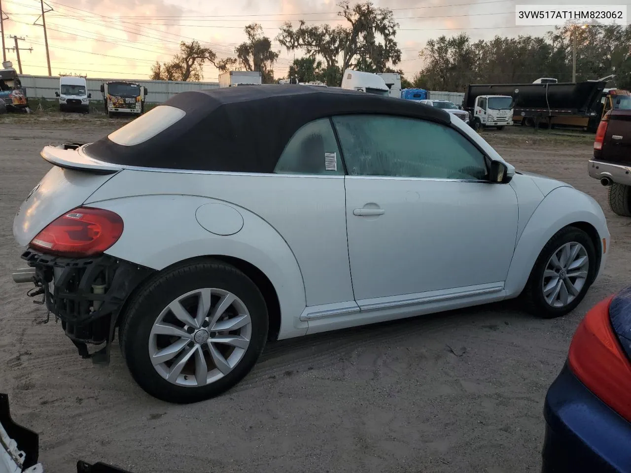 2017 Volkswagen Beetle S/Se VIN: 3VW517AT1HM823062 Lot: 77169624