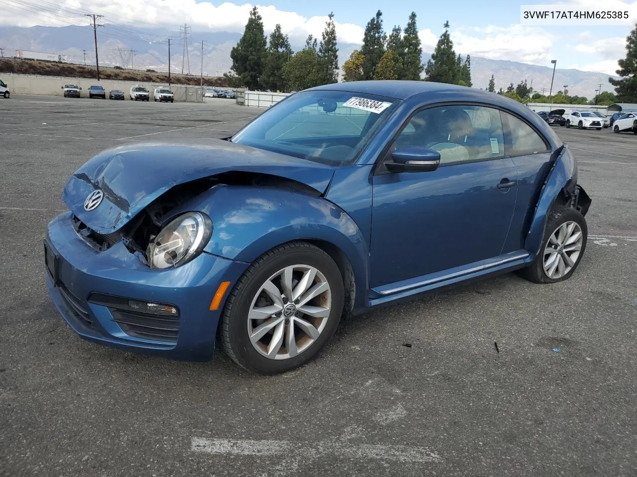 2017 Volkswagen Beetle 1.8T VIN: 3VWF17AT4HM625385 Lot: 77986384