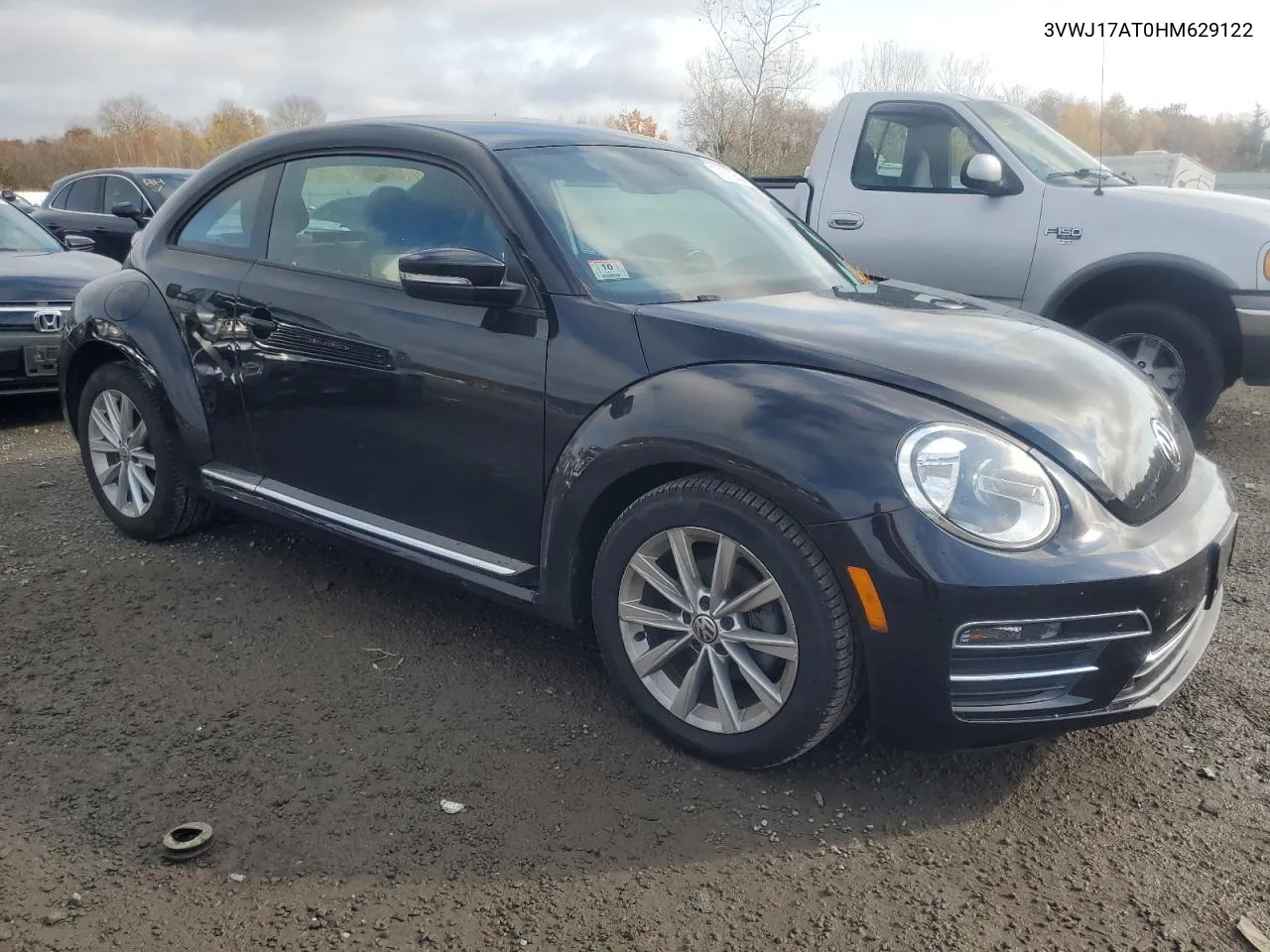 2017 Volkswagen Beetle Se VIN: 3VWJ17AT0HM629122 Lot: 78780504