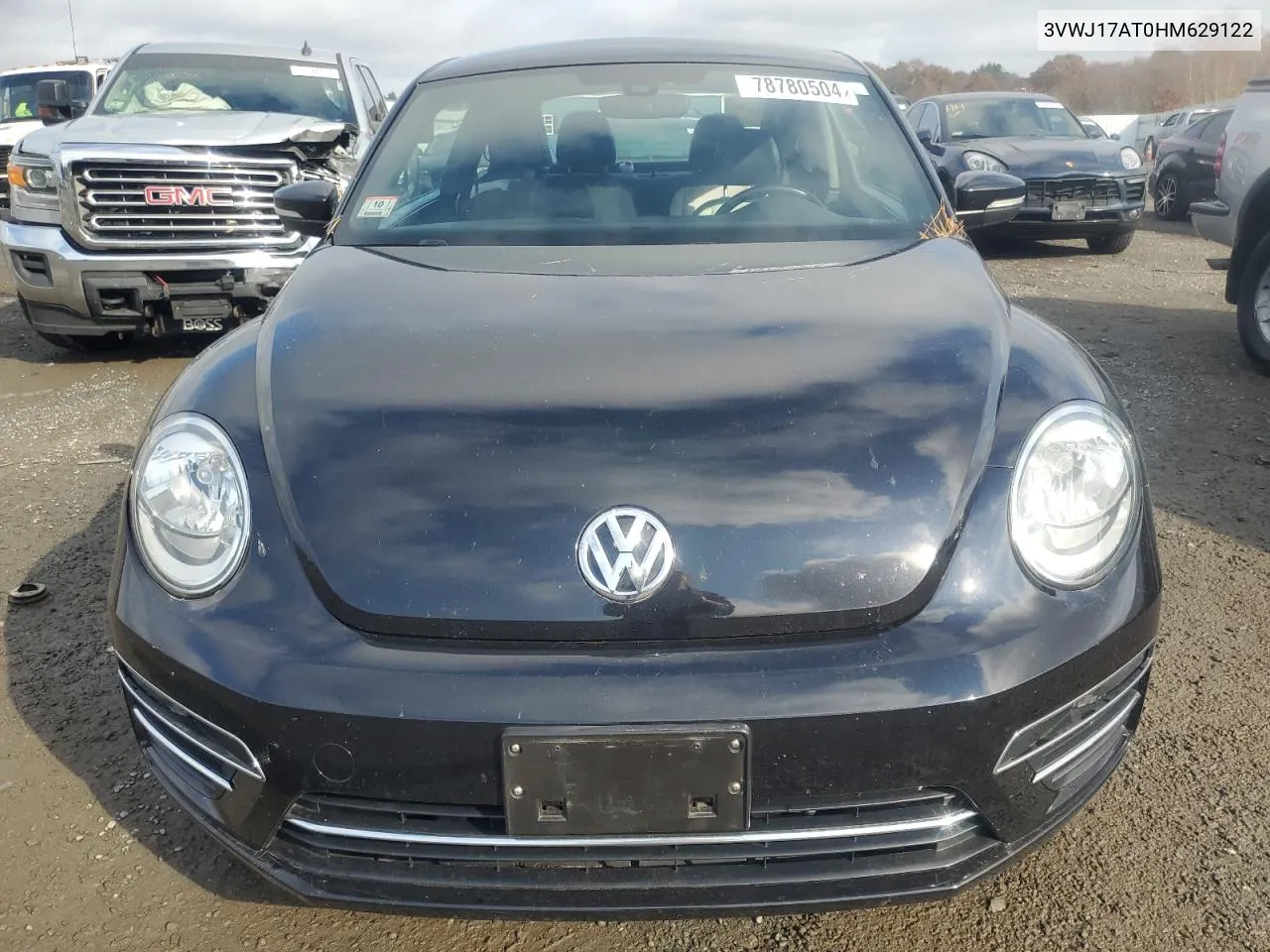 2017 Volkswagen Beetle Se VIN: 3VWJ17AT0HM629122 Lot: 78780504