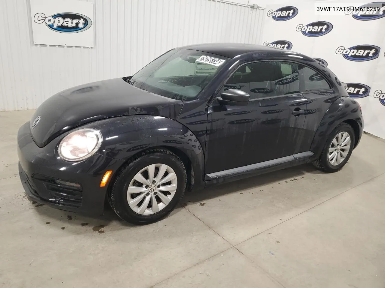 2017 Volkswagen Beetle 1.8T VIN: 3VWF17AT9HM616259 Lot: 79226734