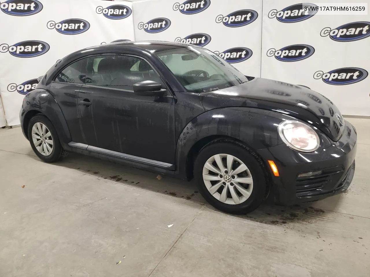 2017 Volkswagen Beetle 1.8T VIN: 3VWF17AT9HM616259 Lot: 79226734