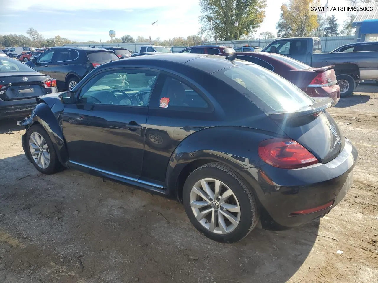 2017 Volkswagen Beetle 1.8T VIN: 3VWF17AT8HM625003 Lot: 80574654