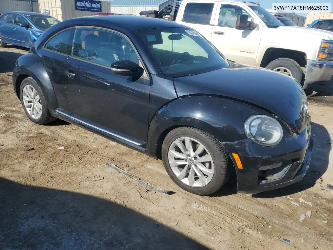 2017 Volkswagen Beetle 1.8T VIN: 3VWF17AT8HM625003 Lot: 80574654