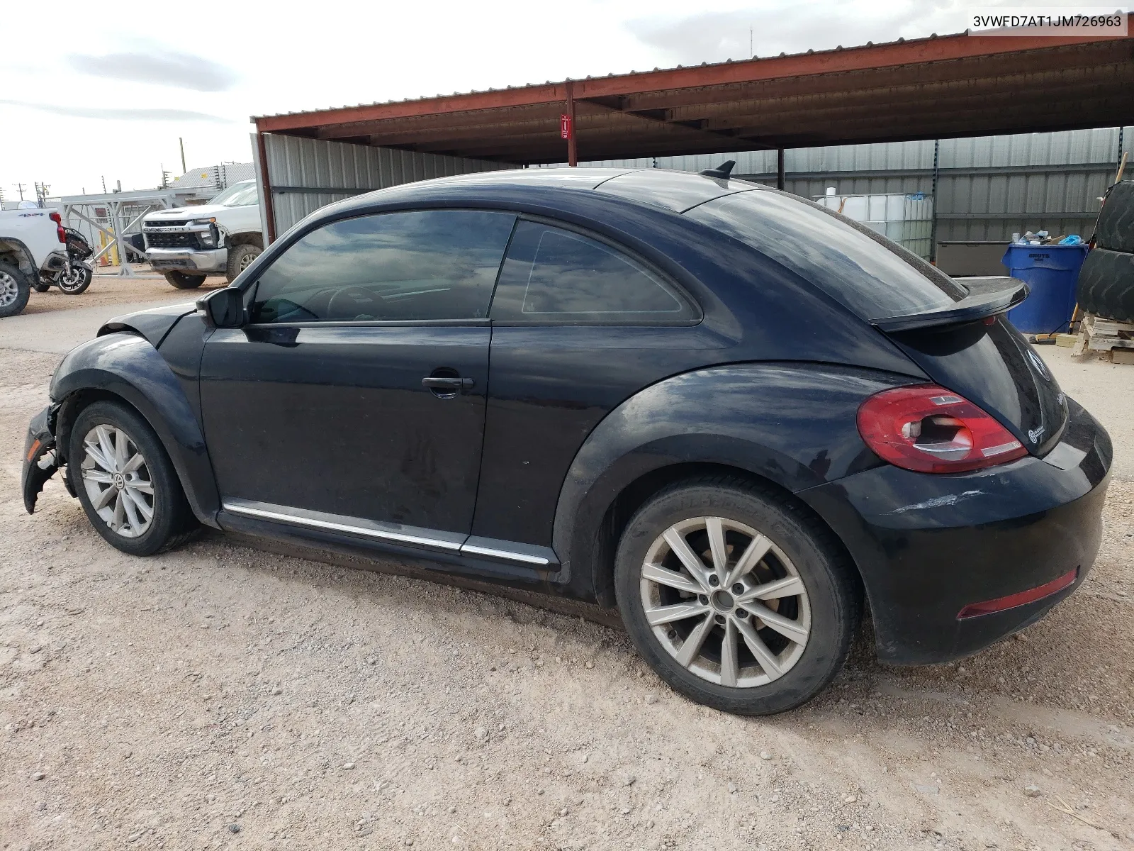 2018 Volkswagen Beetle S VIN: 3VWFD7AT1JM726963 Lot: 63879604