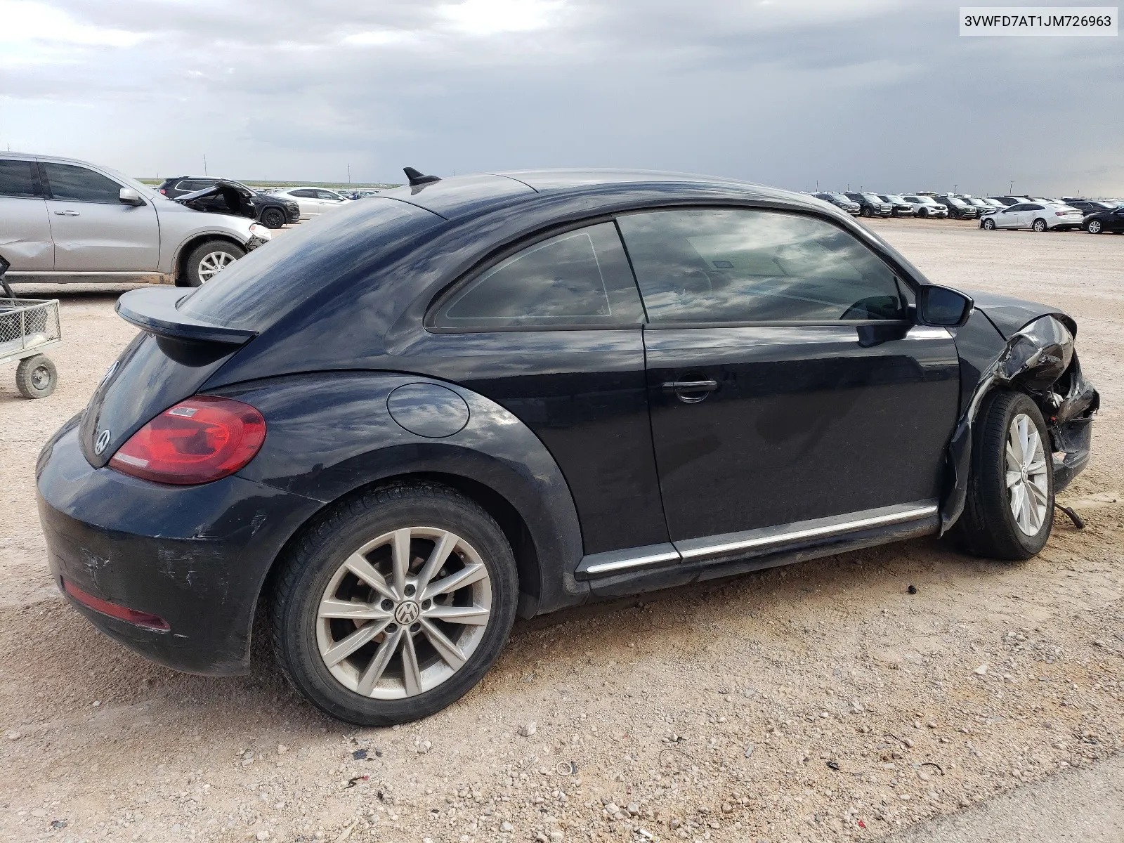 2018 Volkswagen Beetle S VIN: 3VWFD7AT1JM726963 Lot: 63879604