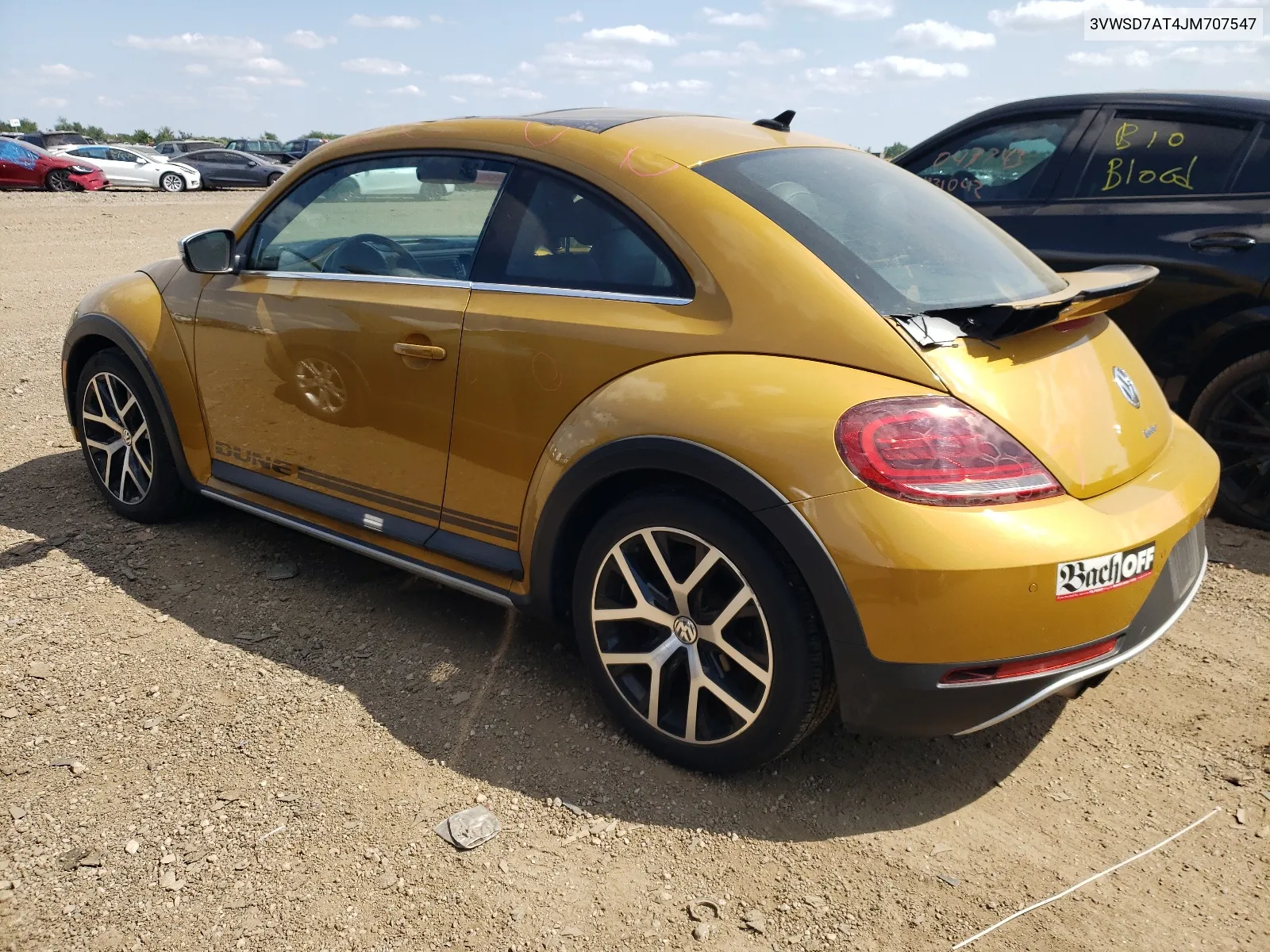 2018 Volkswagen Beetle Dune VIN: 3VWSD7AT4JM707547 Lot: 64737064